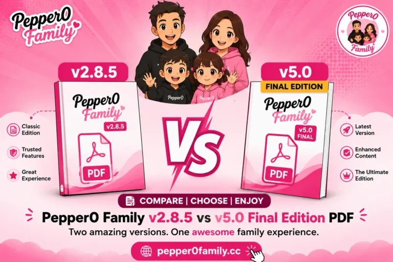 Pepper0 Family v2.8.5 vs v5.0 Final Edition PDF